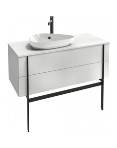 Тумба под раковину Nouvelle Vague 100 EB3040-N18 подвесная Белый глянец Jacob delafon