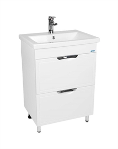 Тумба под раковину Лима 60 VLIM60CO-T2Y Белая Viant