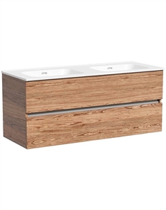 Тумба под раковину Urban 120 UR120-2ECH подвесная Дуб чарльстон Sancos