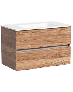 Тумба под раковину Urban 80 UR80ECH подвесная Дуб чарльстон Sancos