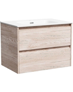 Тумба под раковину Libra 70 LB70EG подвесная Дуб галифакс натуральный Sancos