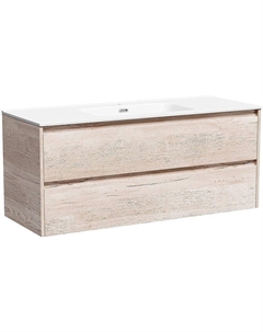Тумба под раковину Libra 120 LB120-1EG подвесная Дуб галифакс натуральный Sancos