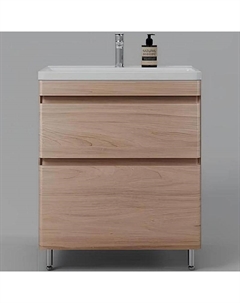 Тумба под раковину Атлантика 70 Люкс Plus СС-00002344 Ясень перламутр Style line