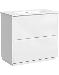 Тумба под раковину Libra Floor 90 LB90FW Белый глянец Sancos