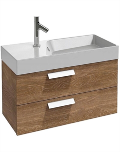 Тумба под раковину Rythmik 80 EB1303-E70 подвесная Арлингтонский дуб Jacob delafon