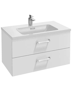 Тумба под раковину Vox 80 EB2078-R1-N18 подвесная Белая Jacob delafon