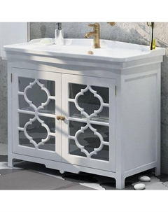 Тумба под раковину Манойр 105 SD-00000357 Белая Corozo