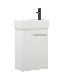 Тумба под раковину Теона 45 SD-00001628 подвесная Белая Corozo
