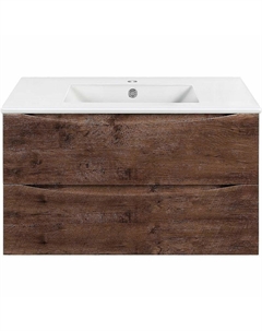 Тумба под раковину Mia 90 VMC-2MC900RW подвесная R.Wood Vincea