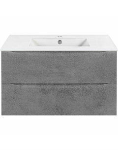 Тумба под раковину Mia 90 VMC-2MC900BT подвесная Beton Vincea