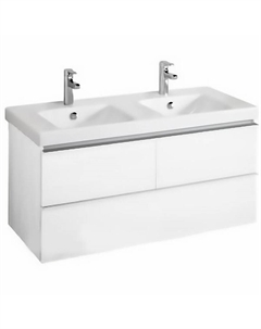 Тумба под раковину Odeon Up 120 EB892-N18 подвесная Белая Jacob delafon