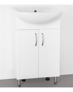 Тумба под раковину Эко Стандарт 9 Ладога 50 Белый Style line