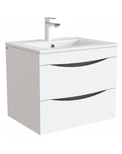 Тумба под раковину Cloud 60 CLO60W0i95 подвесная Белая Iddis