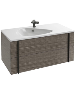 Тумба под раковину Nouvelle Vague 100 EB3032-E73 подвесная Фактурный дуб Jacob delafon