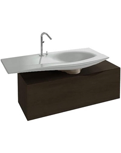 Тумба под раковину Stillness 120 EB2001-P7 подвесная Темный дуб Jacob delafon