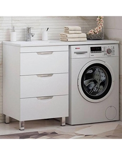 Тумба под раковину Алиот 120 SD-00000597 Белая Corozo