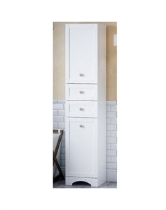 Шкаф пенал Техас 40 SD-00000340 Белый Corozo