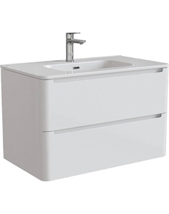 Тумба под раковину Edifice 80 EDI80W0i95 подвесная Белая Iddis