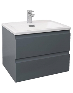Тумба под раковину Madeleine 60 EB2052-J54 подвесная Серая матовая Jacob delafon
