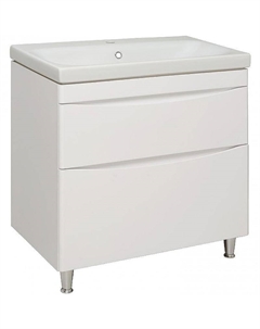 Тумба под раковину Афина 80 00-00001170 Белая Runo