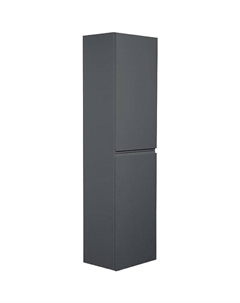 Шкаф пенал AM-Bianchi-1500-2A-SO-GM подвесной Серый матовый Art&max