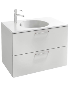 Тумба под раковину Odeon Rive Gauche 70 EB2521-R5-N18 подвесная Белая глянцевая Jacob delafon