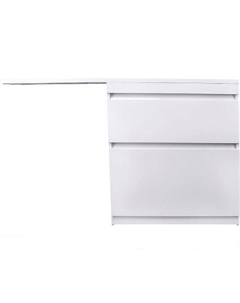 Тумба под раковину Даллас 150 СС-00002303 Белый глянец Style line