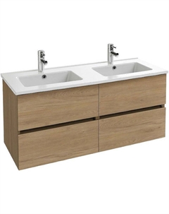 Тумба под раковину Tolbiac 120 EB2384-E75 подвесная Дуб давос Jacob delafon