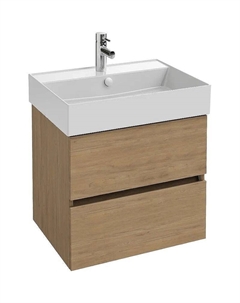 Тумба под раковину Tolbiac 60 EB2381-E75 подвесная Дуб давос Jacob delafon