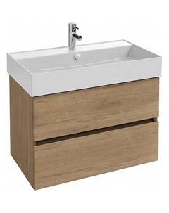 Тумба под раковину Tolbiac 80 EB2382-E75 подвесная Дуб Давос Jacob delafon
