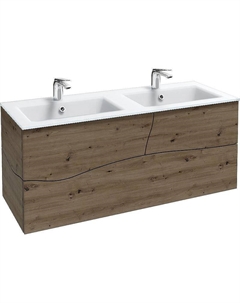 Тумба под раковину Sherwood 120 EB1834RU-P13 подвесная Состаренный дуб Jacob delafon