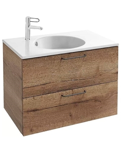 Тумба под раковину Odeon Rive Gauche 70 EB2521-R9-E52 подвесная Дуб табак Jacob delafon
