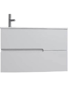 Тумба под раковину Nona 80 EB1888RU-G1C подвесная Белая глянцевая Jacob delafon