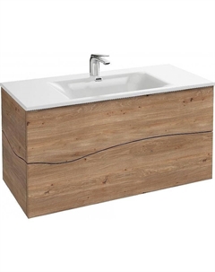 Тумба под раковину Sherwood 100 EB1833RU-P6 подвесная Натуральный дуб Jacob delafon