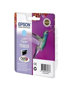 Картридж Epson T0805, светло-голубой / C13T08054011