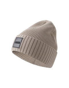 Шапка бини шерстяная Boss