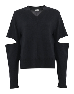 Пуловер с вырезами на логтях Mrz