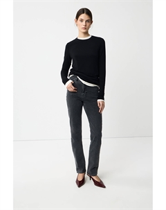 Джинсы Straight Fit ST105 темно-серого цвета 2mood