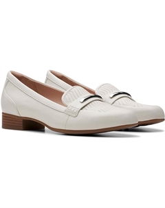 Лоферы Juliet Aster, цвет Off-White Leather Clarks