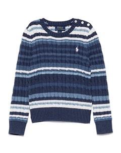 Свитер в полоску, синий Polo ralph lauren kids