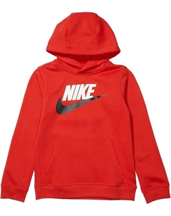 Пуловер Kids Sportswear Club + HBR Pullover, цвет University Red Nike