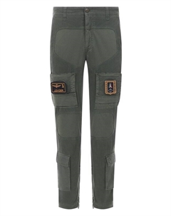 Хлопковые брюки-карго Aeronautica militare