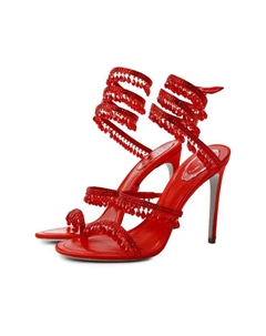 Текстильные босоножки Chandelier 105 Rene caovilla