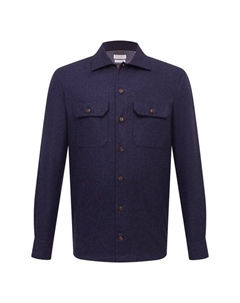 Шерстяная рубашка Brunello cucinelli