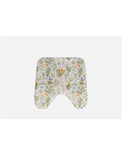 Коврик для туалета Полевой гербарий, 50x50 см 1 шт Joyarty