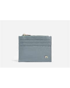 Картхолдер кожаный ДАНДИ голубой Mumi