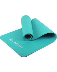 Коврик для фитнеса и йоги 183х61х1см, NBR ECE 069 бирюзовый Larsen