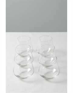 Набор из 6 стеклянных стаканов Coincasa