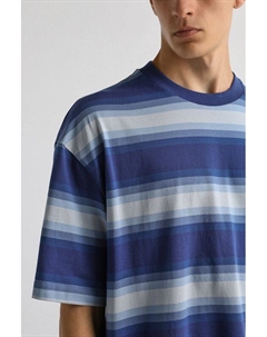 Футболка хлопковая в полоску Hugo