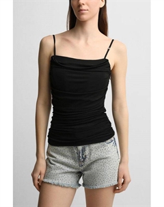 Топ на бретельках со сборкой Hugo